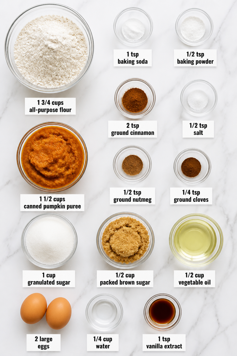 Moist Cinnamon Pumpkin Bread Recipe