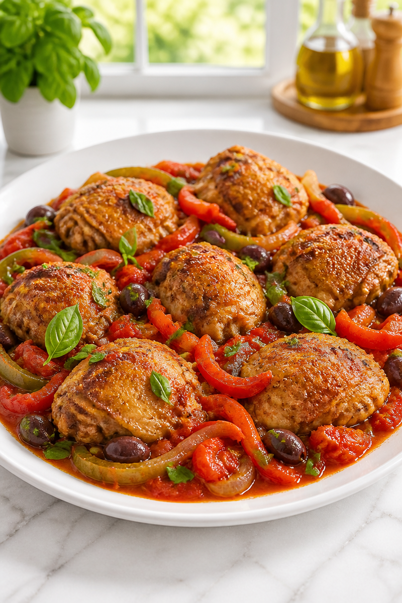 National Chicken Cacciatore Day Skillet National Chicken Cacciatore Day Skillet