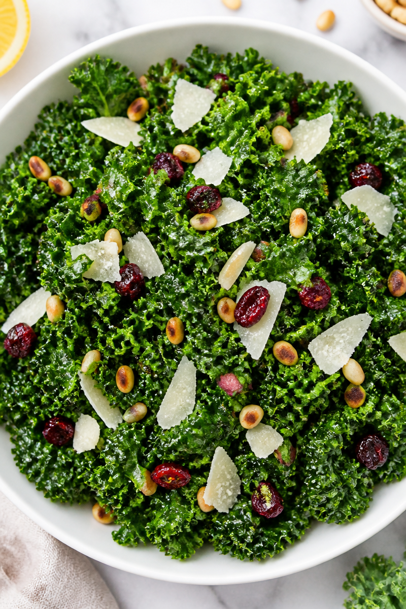 National Kale Day Massaged Salad