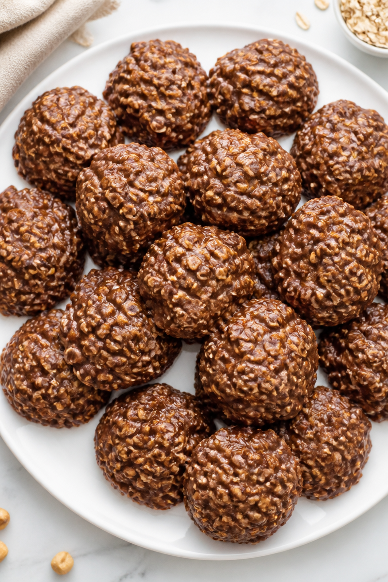 No Bake Peanut Butter Oatmeal Cookie No Bake Peanut Butter Oatmeal Cookie