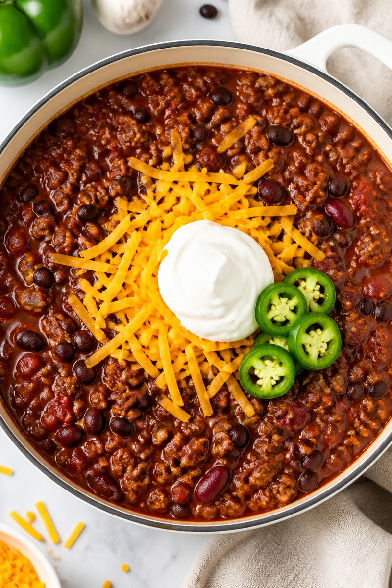 One-Pot Witch's Cauldron Chili Recipe