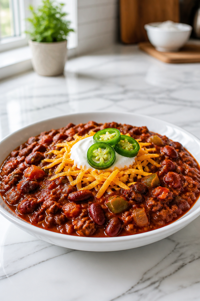 One-Pot Witch's Cauldron Chili Recipe
