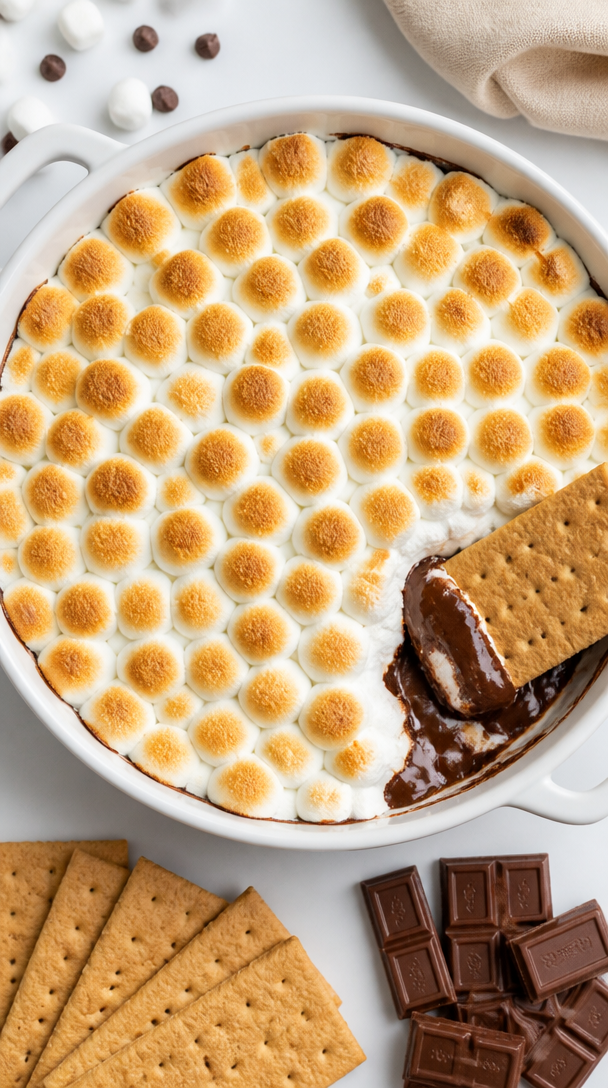 Oven Baked S'mores Dip Recipe Oven Baked S'mores Dip Recipe