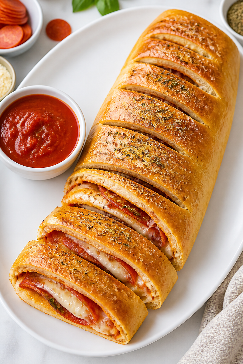 Pepperoni Stromboli Homemade Pizza Dough Pepperoni Stromboli Homemade Pizza Dough