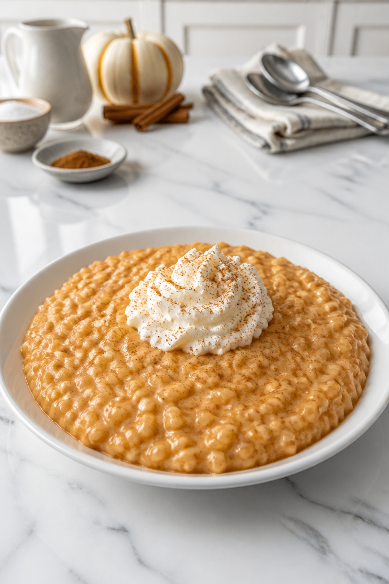Pumpkin Pie Spice Rice Pudding Pumpkin Pie Spice Rice Pudding