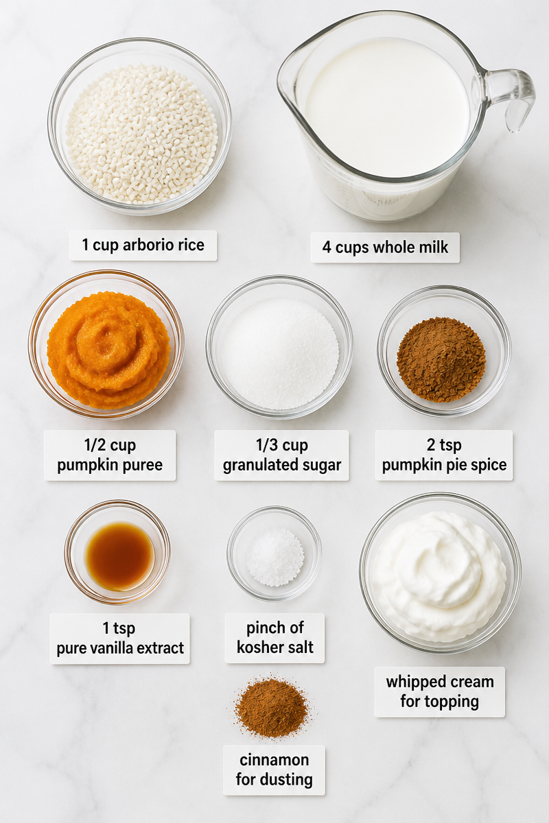 Pumpkin Pie Spice Rice Pudding Pumpkin Pie Spice Rice Pudding
