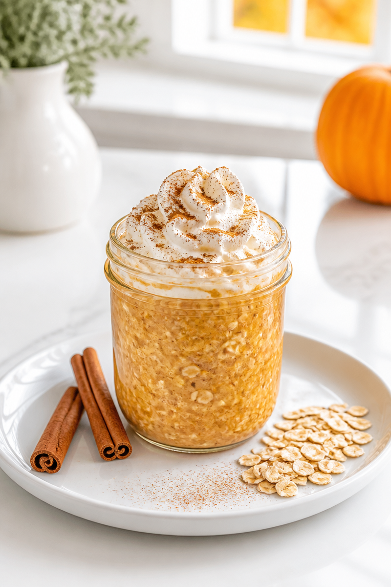 Pumpkin Spice Overnight Oats Recipe Pumpkin Spice Overnight Oats Recipe
