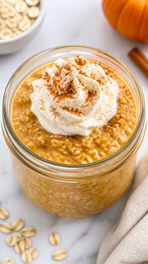 Pumpkin Spice Overnight Oats Recipe Pumpkin Spice Overnight Oats Recipe