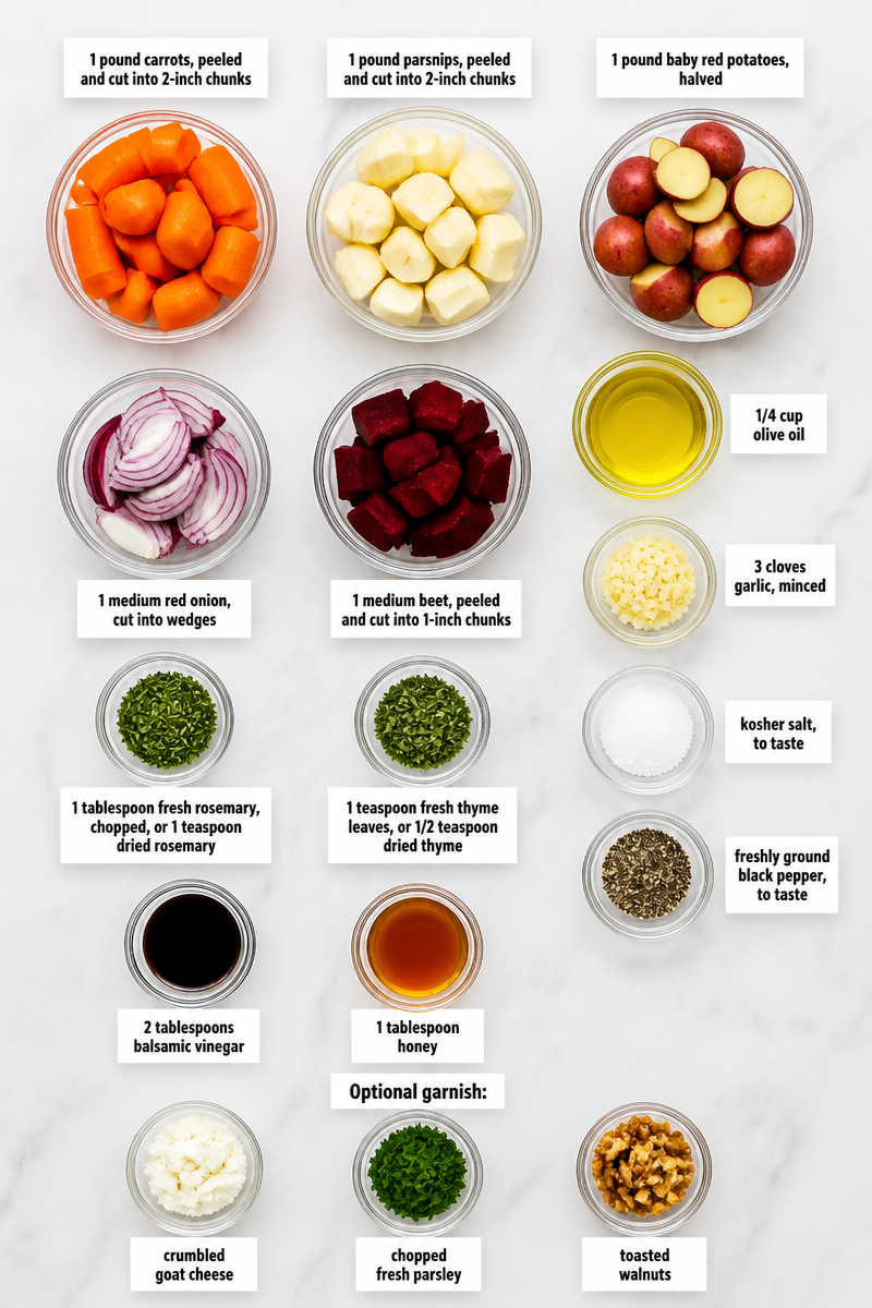 Roasted Root Vegetable Harvest Medley Roasted Root Vegetable Harvest Medley