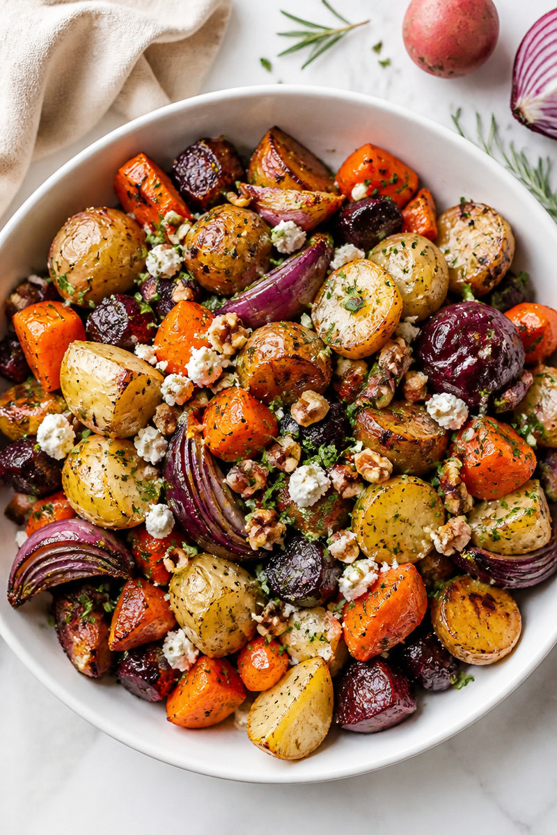 Roasted Root Vegetable Harvest Medley Roasted Root Vegetable Harvest Medley