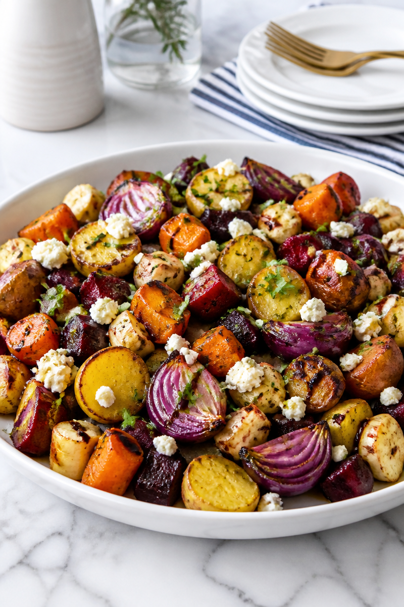 Roasted Root Vegetable Medley Bowl Roasted Root Vegetable Medley Bowl