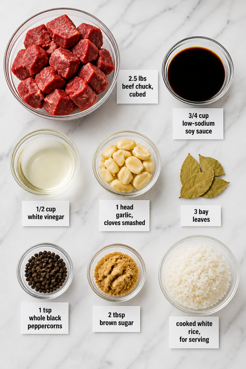 Slow Cooker Beef Adobo Filipino Style Slow Cooker Beef Adobo Filipino Style