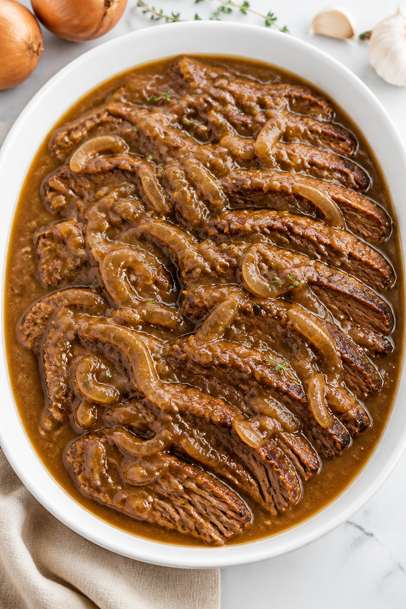 Slow Cooker Beef Brisket Onion Gravy Slow Cooker Beef Brisket Onion Gravy