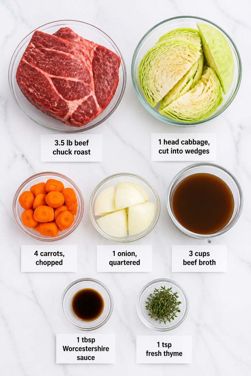 Slow Cooker Beef Chuck Roast Cabbage Slow Cooker Beef Chuck Roast Cabbage