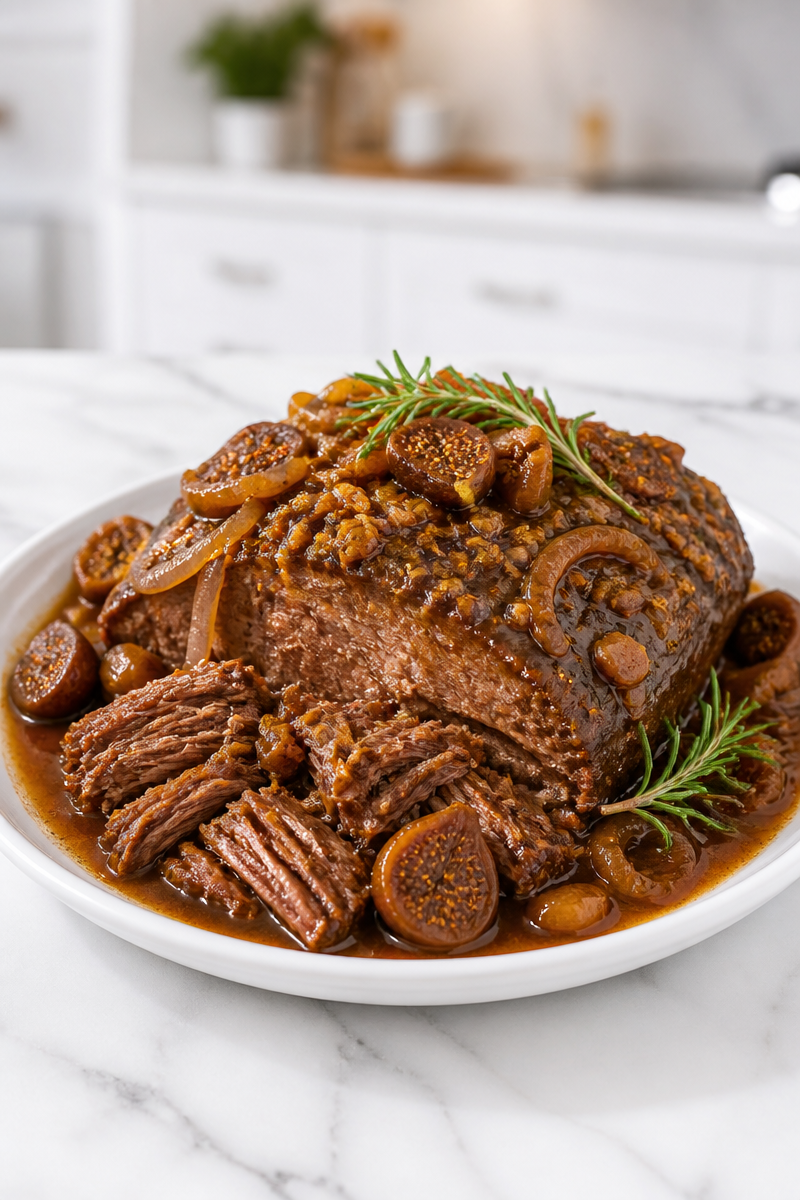 Slow Cooker Beef Chuck Roast Fig Slow Cooker Beef Chuck Roast Fig