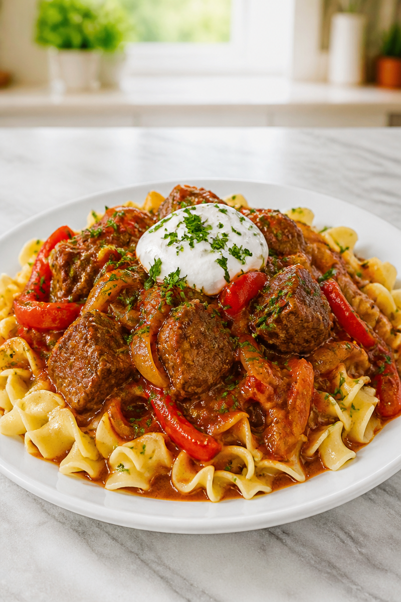 Slow Cooker Beef Goulash Sauerkraut Slow Cooker Beef Goulash Sauerkraut