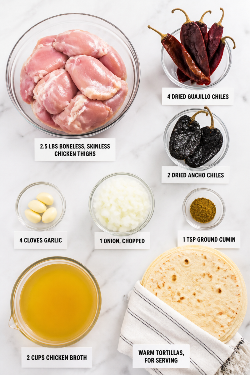 Slow Cooker Chicken Chile Colorado Red Slow Cooker Chicken Chile Colorado Red