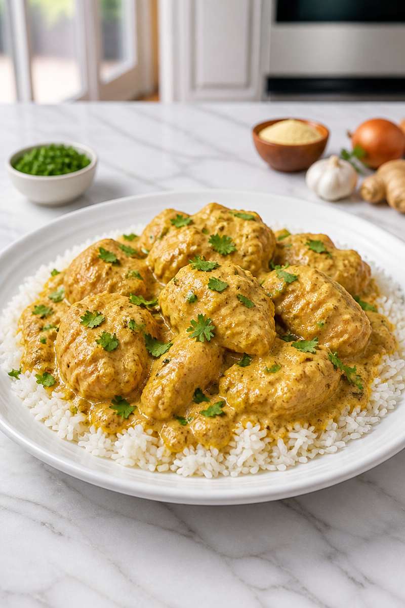 Slow Cooker Chicken Korma Coconut Curry Slow Cooker Chicken Korma Coconut Curry