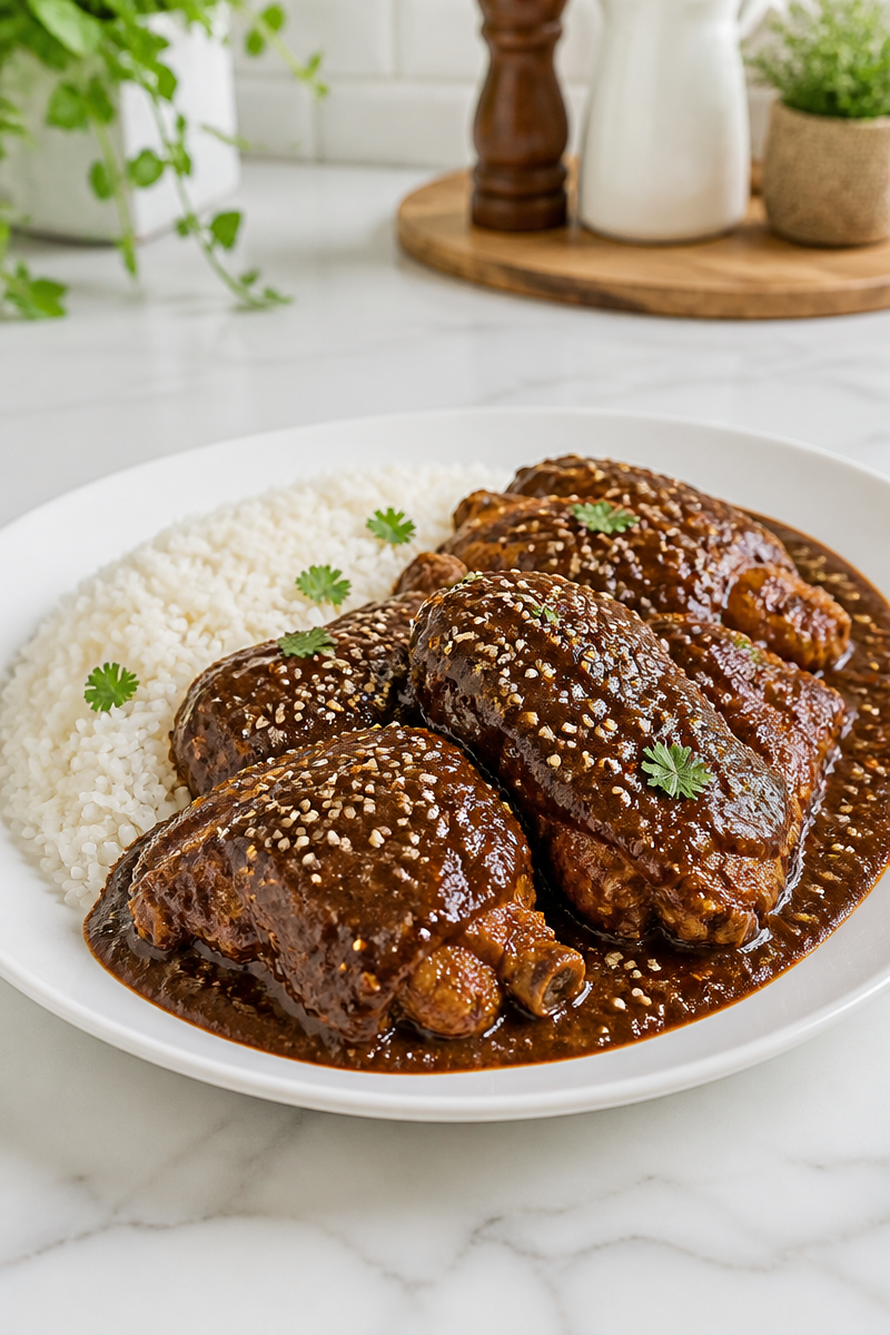 Slow Cooker Chicken Mole Poblano Sauce Slow Cooker Chicken Mole Poblano Sauce
