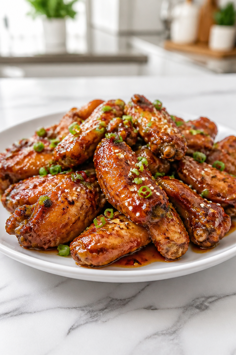 Slow Cooker Chicken Wing Honey Garlic