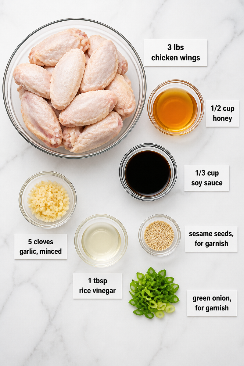 Slow Cooker Chicken Wing Honey Garlic