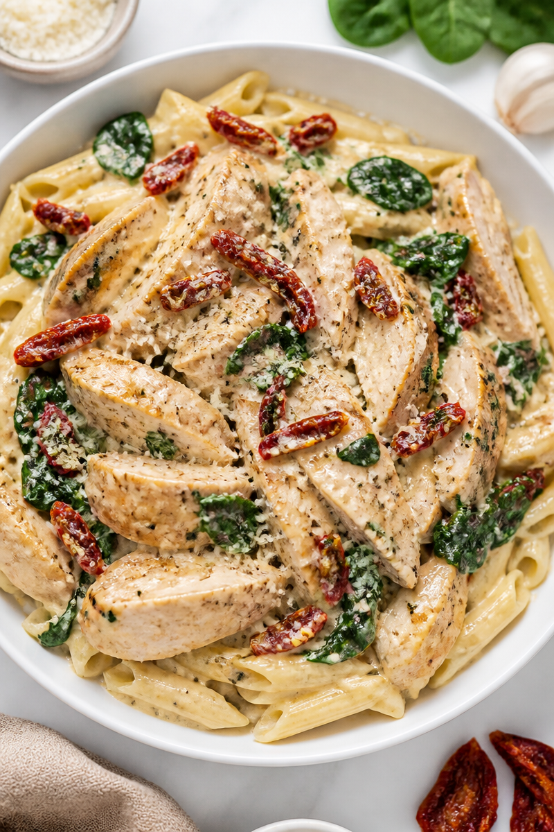 Slow Cooker Creamy Tuscan Chicken Slow Cooker Creamy Tuscan Chicken