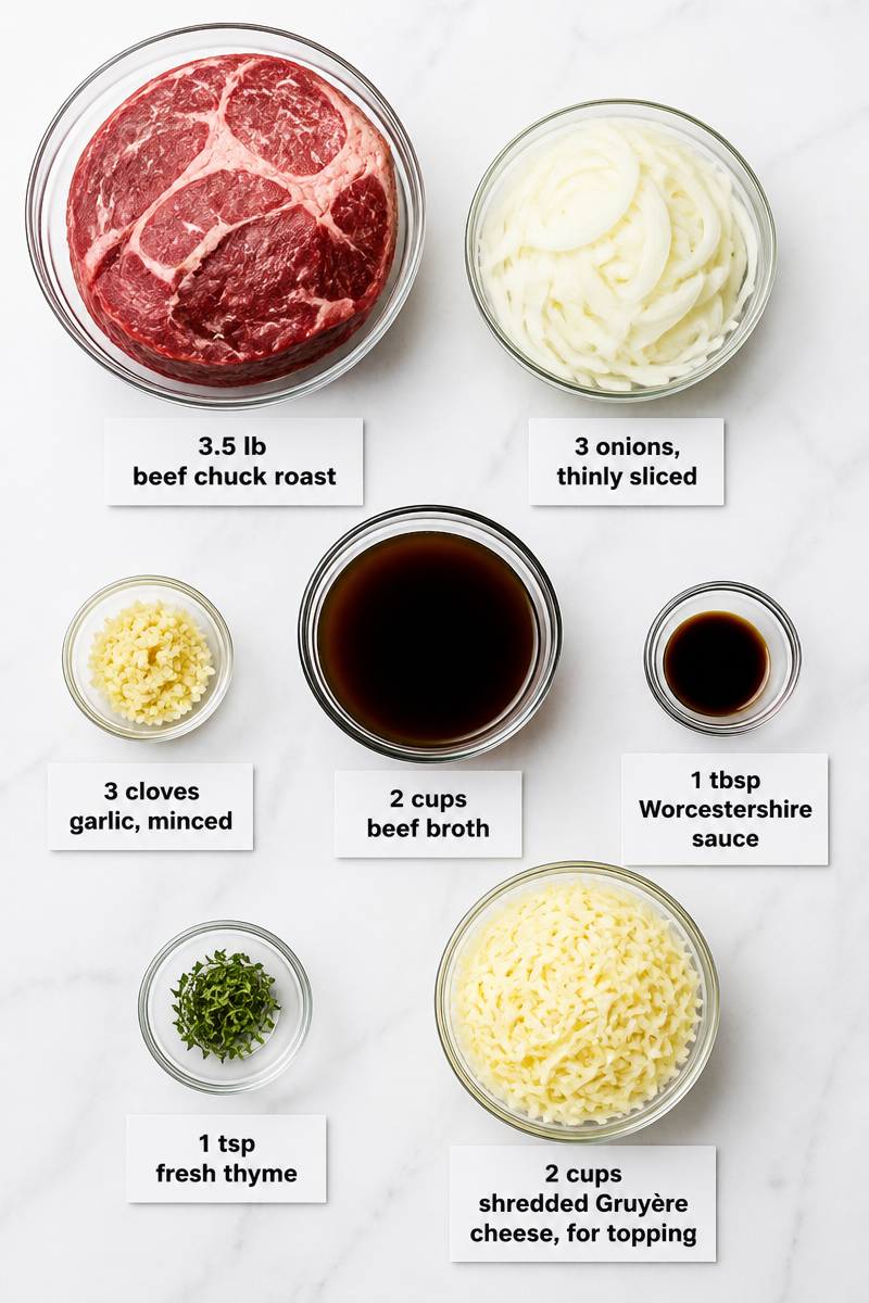 Slow Cooker French Onion Beef Roast Slow Cooker French Onion Beef Roast