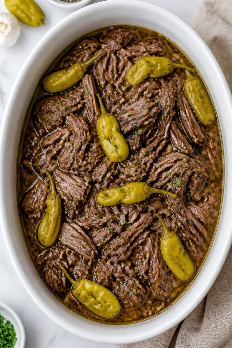 Slow Cooker Mississippi Pot Roast Slow Cooker Mississippi Pot Roast