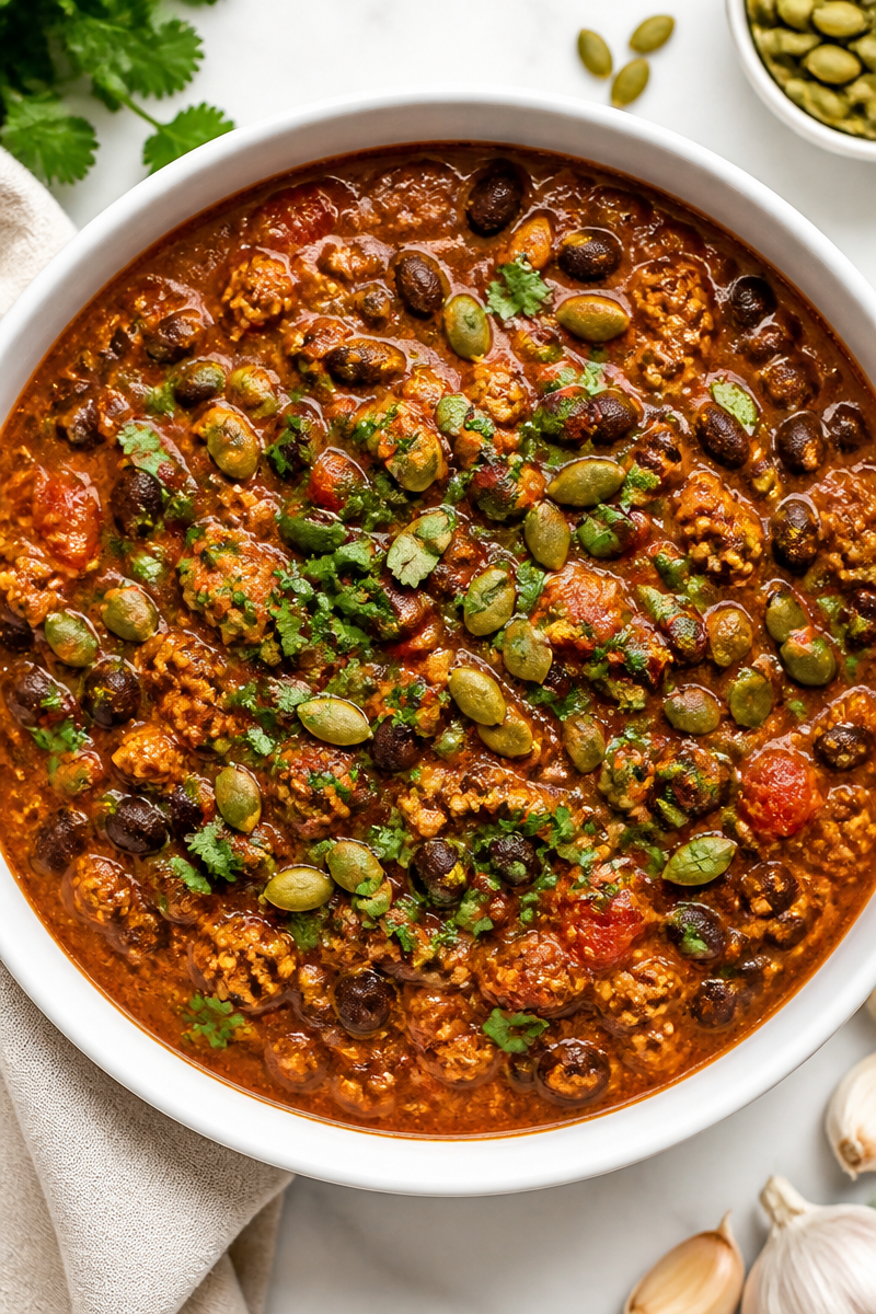 Slow Cooker Pumpkin Black Bean Chili Slow Cooker Pumpkin Black Bean Chili