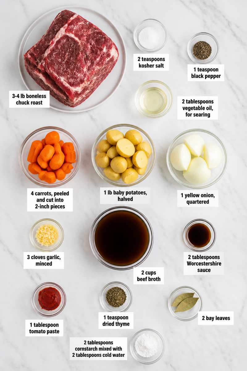 Slow Cooker Savory Chuck Roast Slow Cooker Savory Chuck Roast