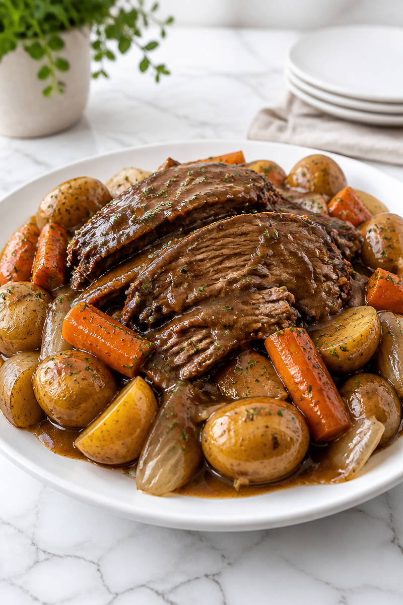 Slow Cooker Savory Chuck Roast Slow Cooker Savory Chuck Roast