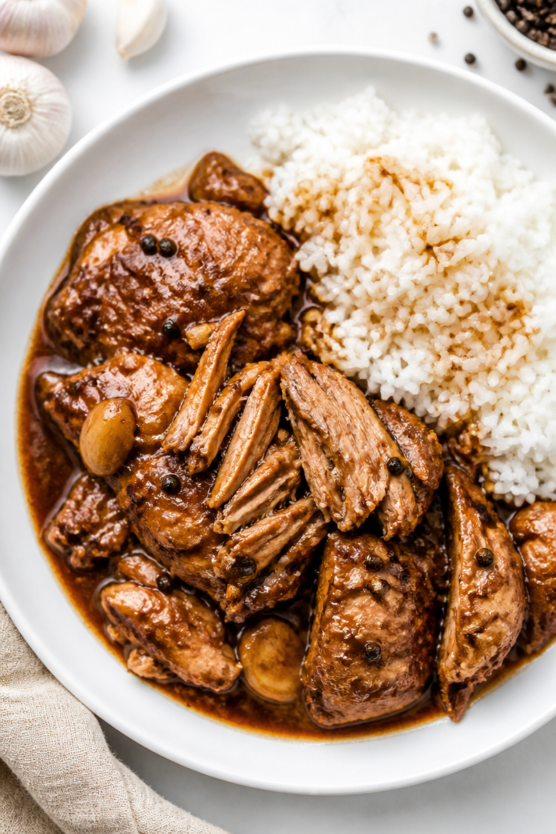 Slow Cooker Turkey Adobo Filipino Style Slow Cooker Turkey Adobo Filipino Style