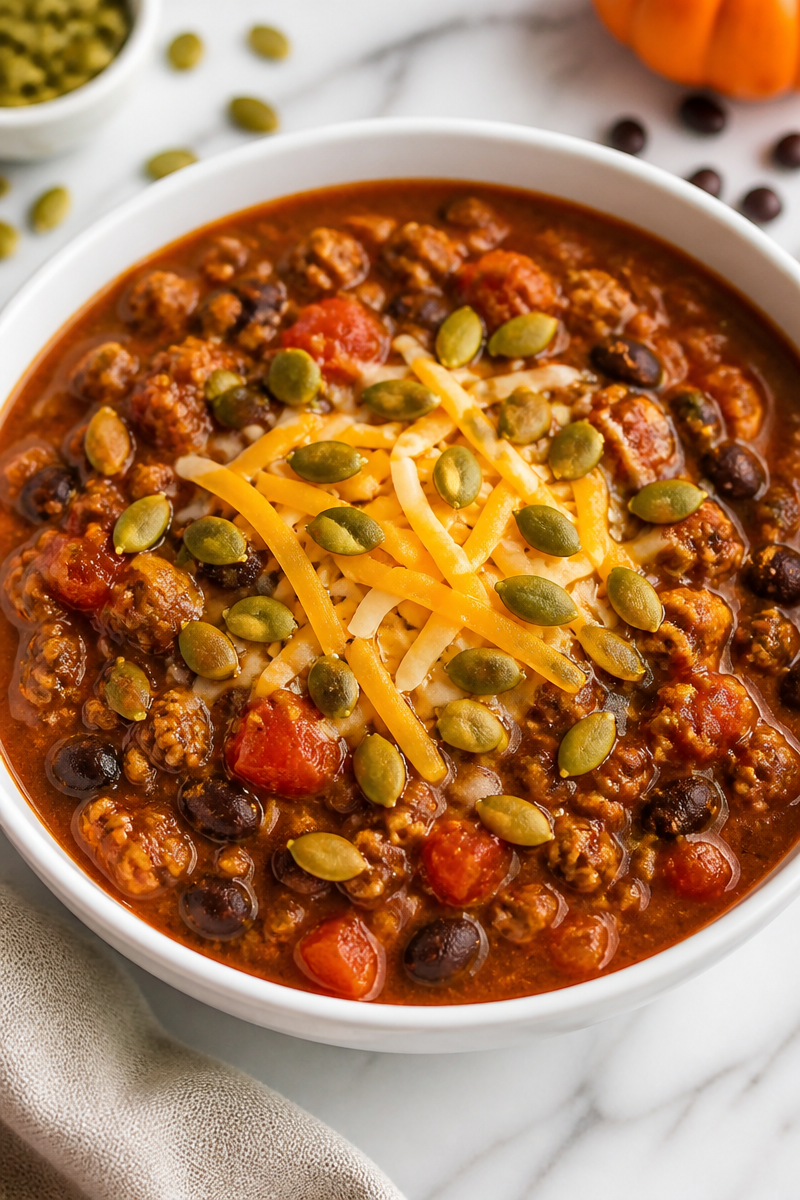 Slow Cooker Turkey Pumpkin Chili Slow Cooker Turkey Pumpkin Chili