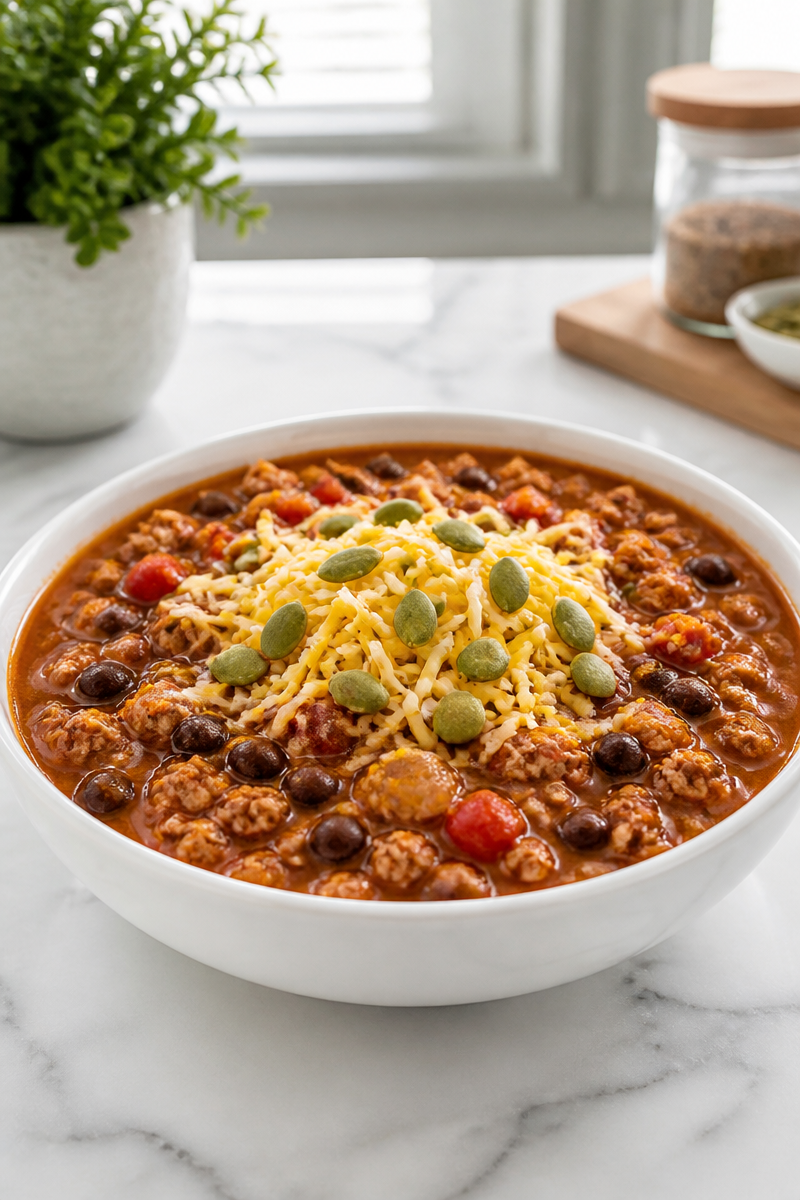 Slow Cooker Turkey Pumpkin Chili Slow Cooker Turkey Pumpkin Chili