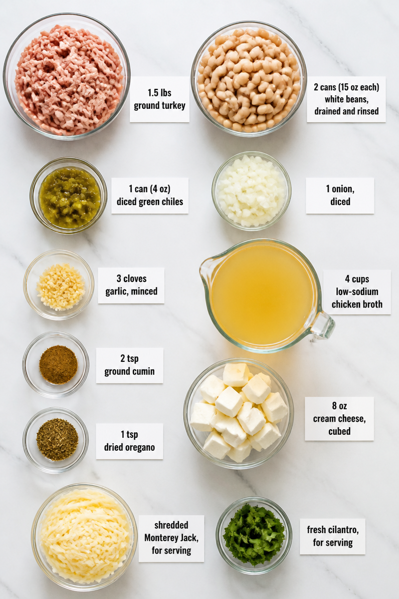 Slow Cooker White Turkey Chili Slow Cooker White Turkey Chili