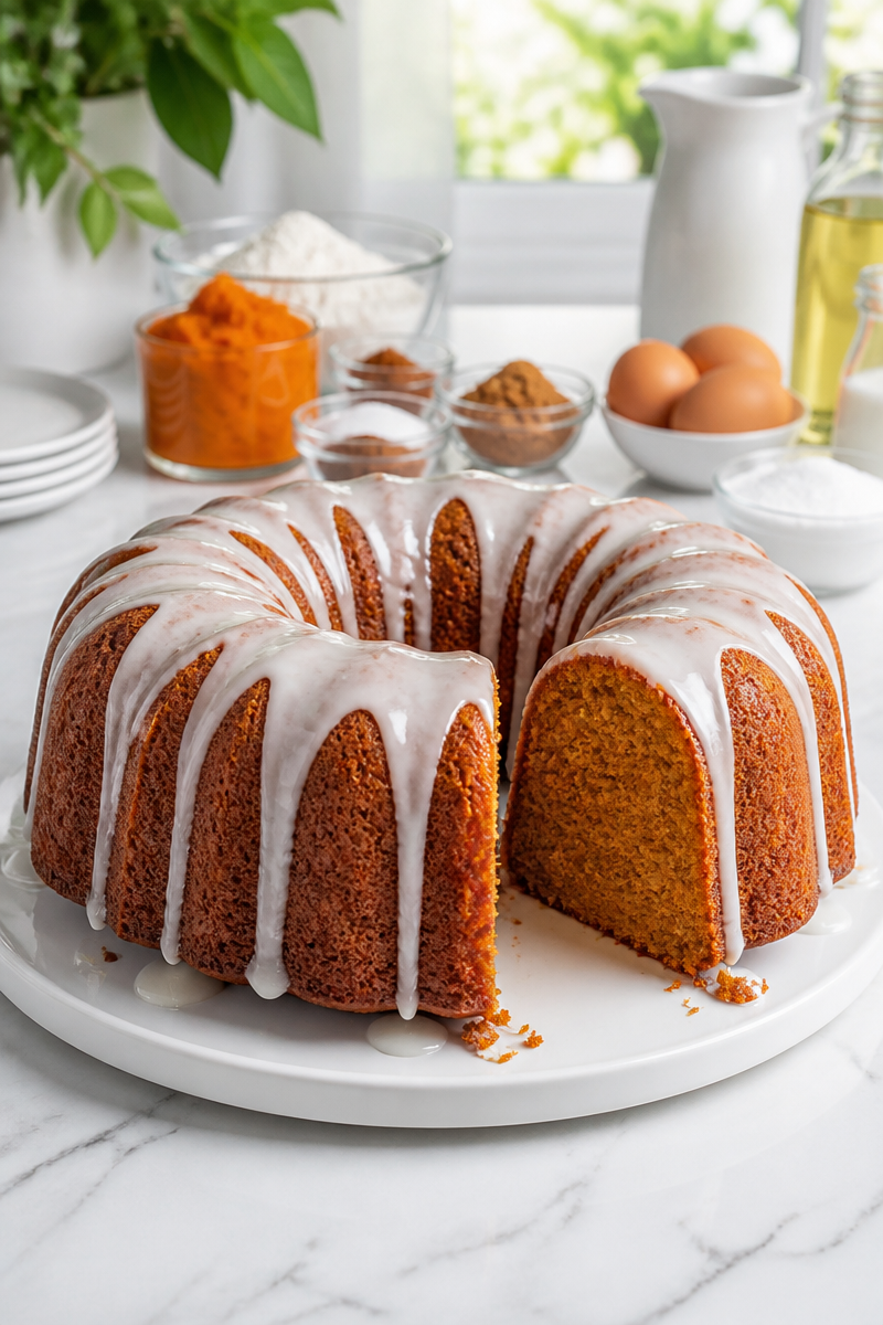 Spiced Pumpkin Halloween Bundt Cake Spiced Pumpkin Halloween Bundt Cake