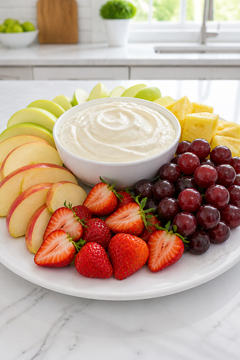 Sweet Cream Cheese Fruit Dip