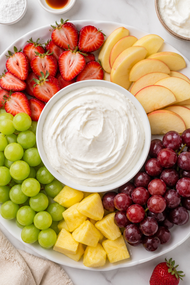 Sweet Cream Cheese Fruit Dip