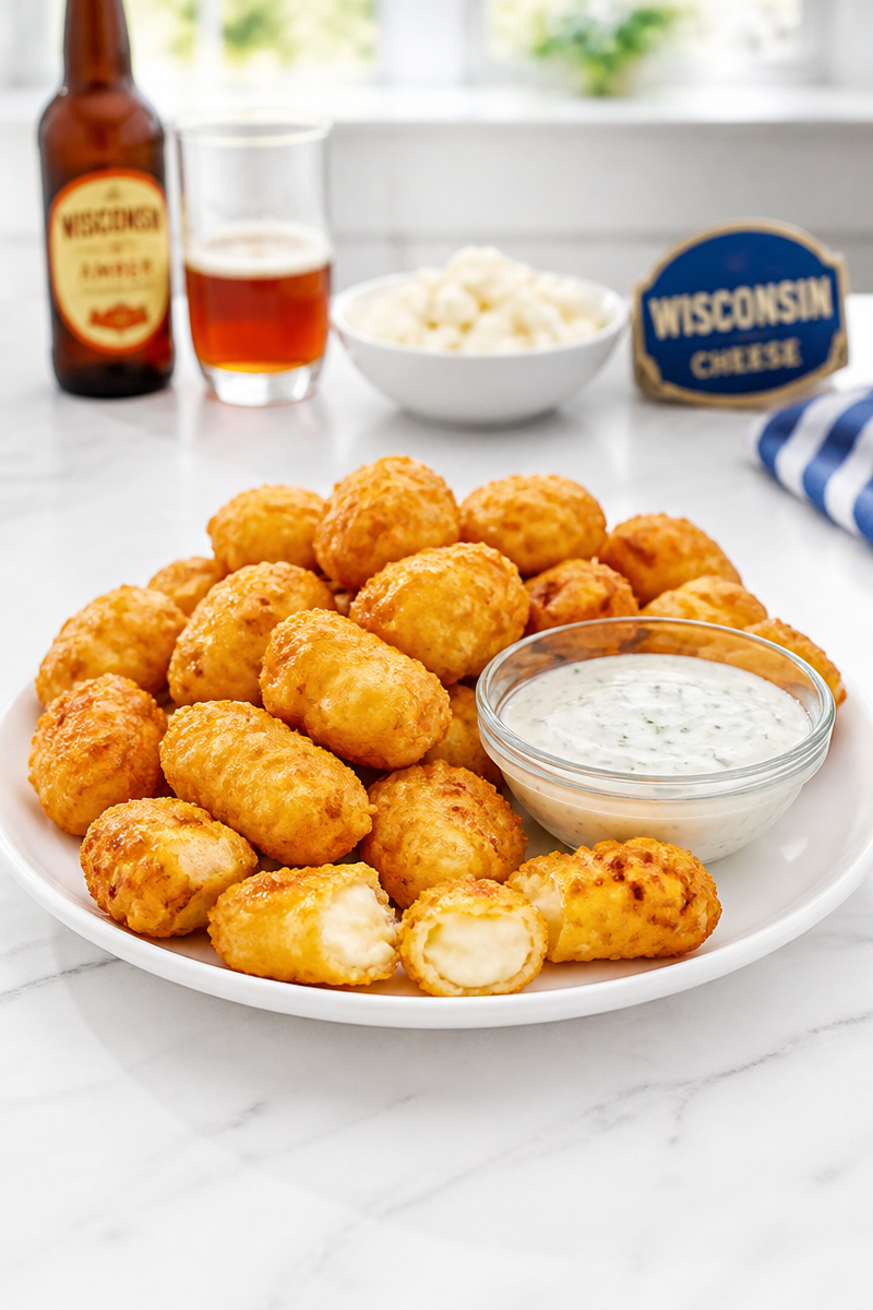 Wisconsin Cheese Curd Beer Batter Wisconsin Cheese Curd Beer Batter