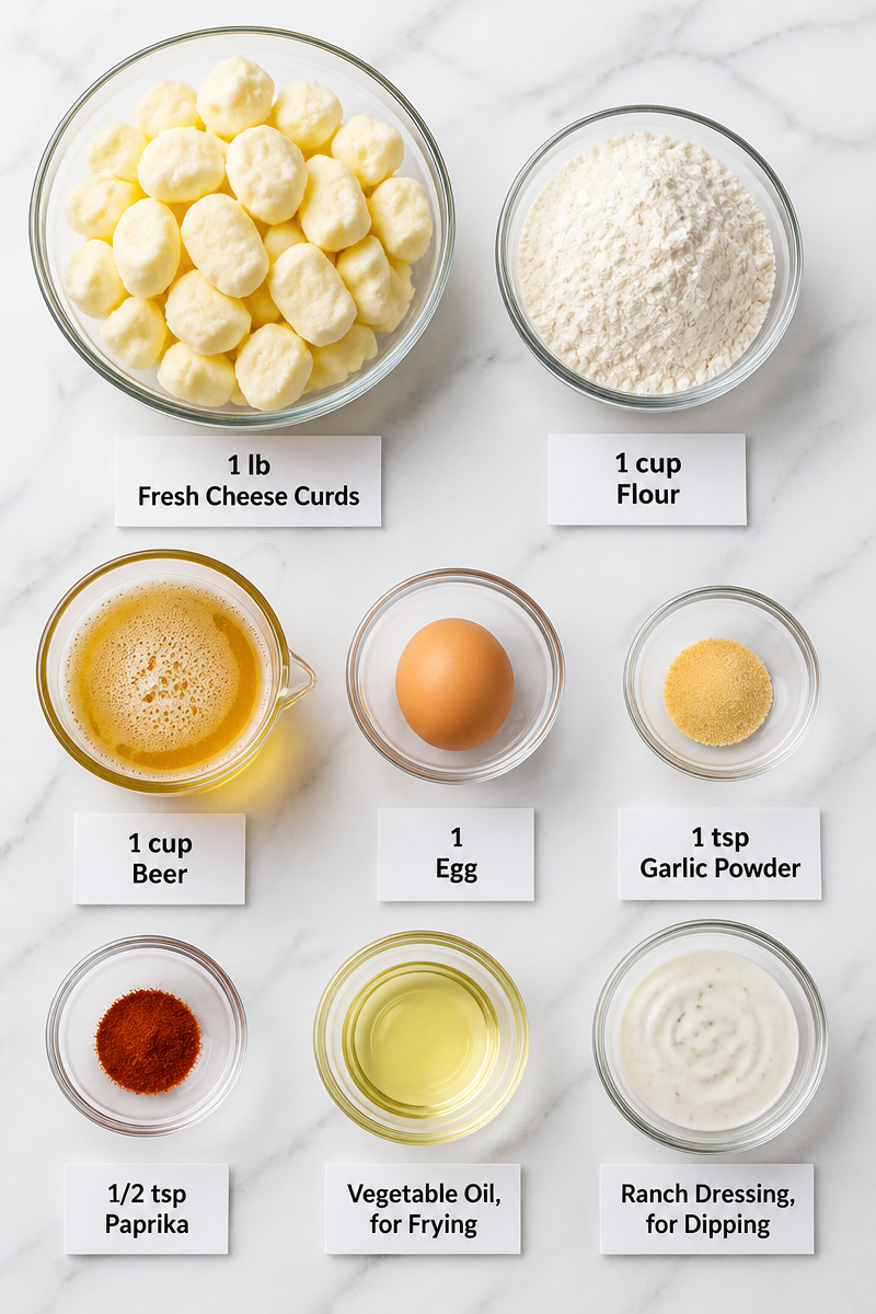 Wisconsin Cheese Curd Beer Batter Wisconsin Cheese Curd Beer Batter