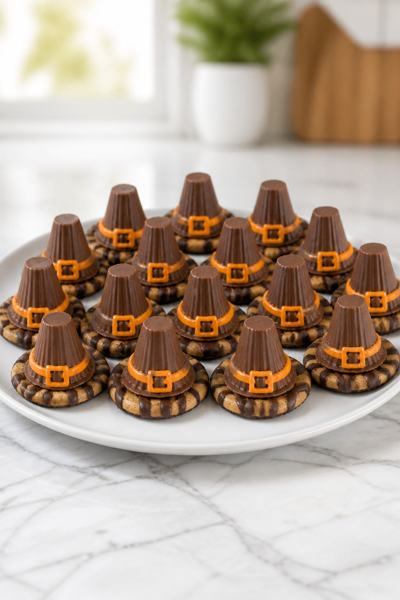 Witch Hat Chocolate Peanut Cookie Witch Hat Chocolate Peanut Cookie