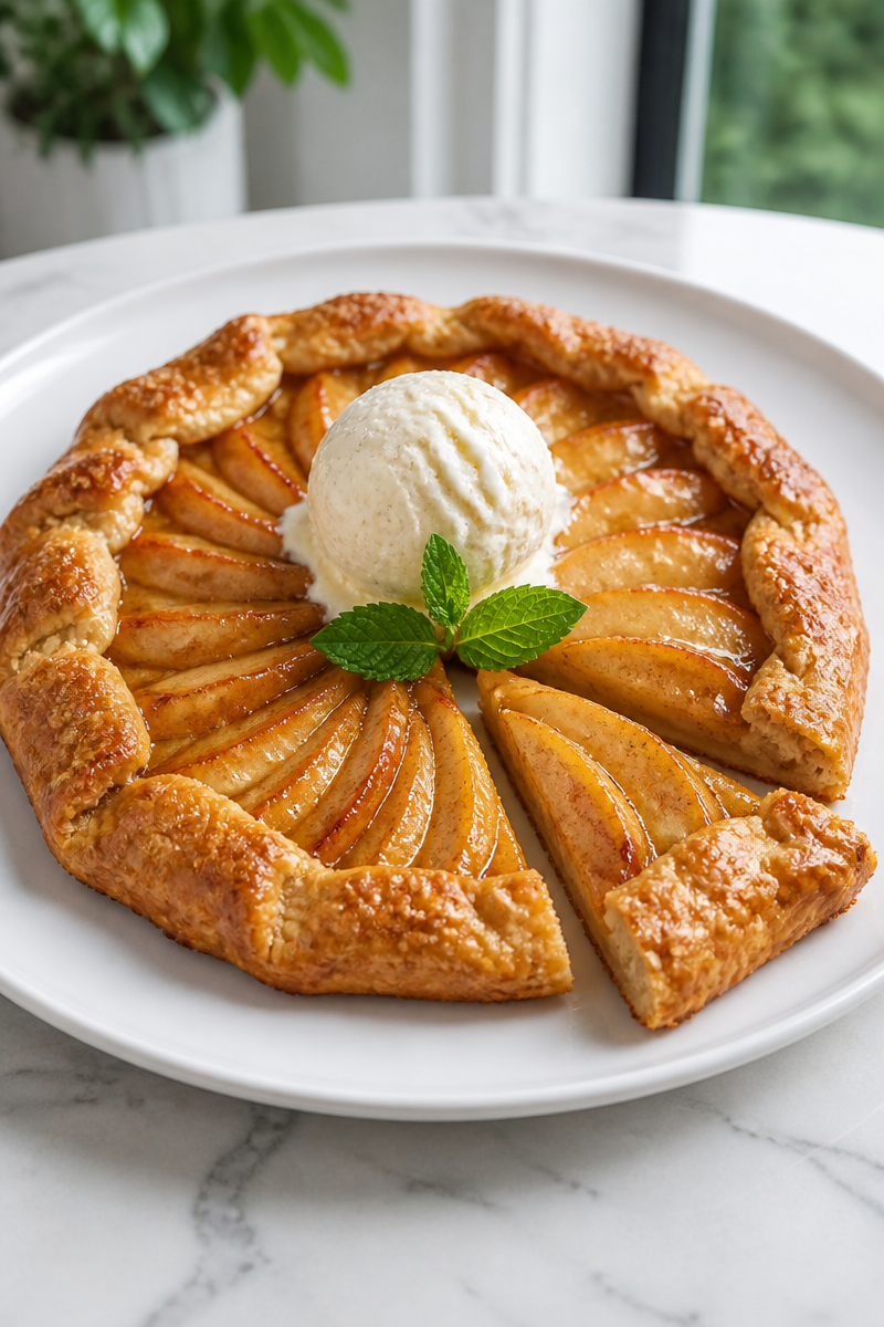 Apple Galette Puff Pastry Dessert Apple Galette Puff Pastry Dessert
