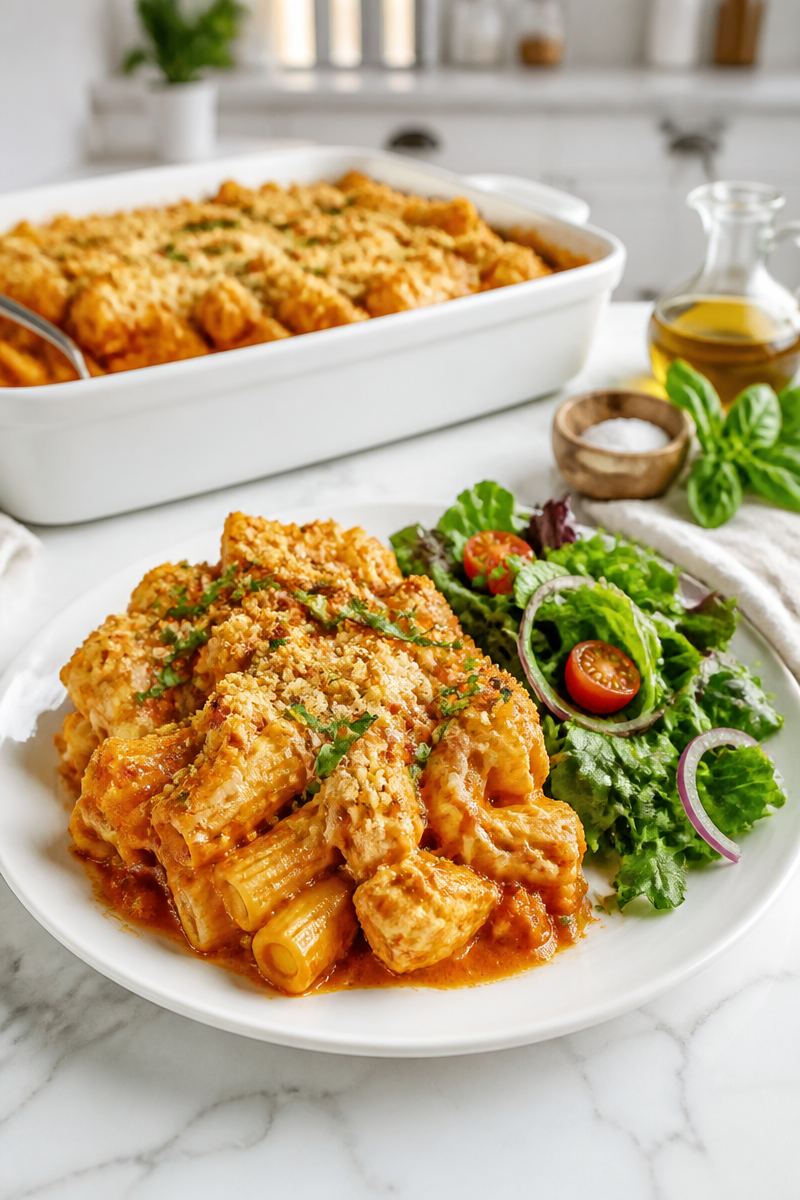 Baked Chicken Parmesan Casserole Bake Baked Chicken Parmesan Casserole Bake