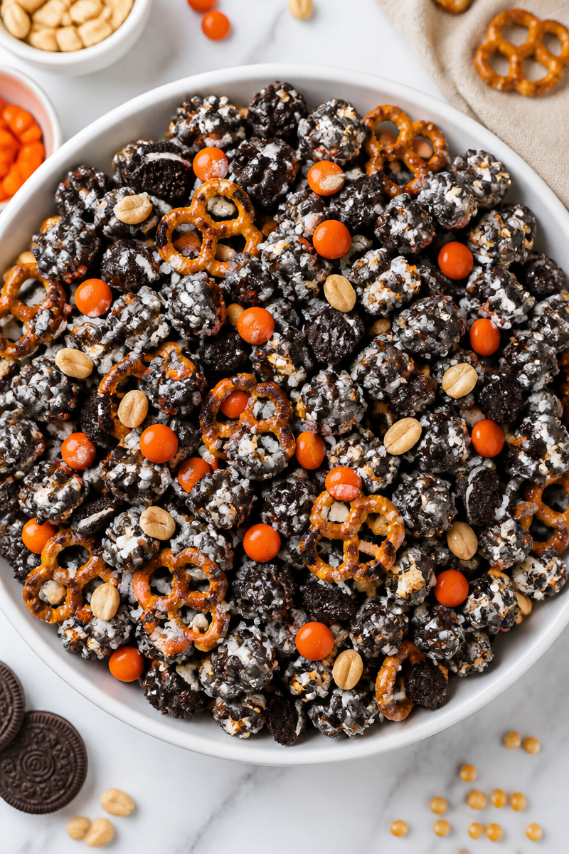 Black Cat Popcorn Crunch Mix