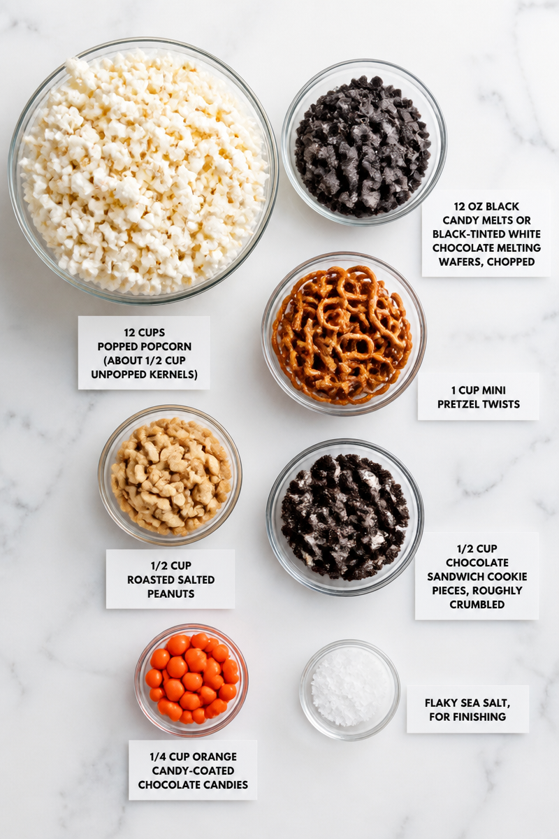Black Cat Popcorn Crunch Mix