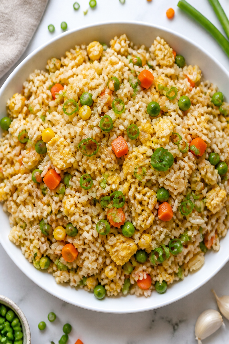 Budget Friendly Vegetable Fried Rice