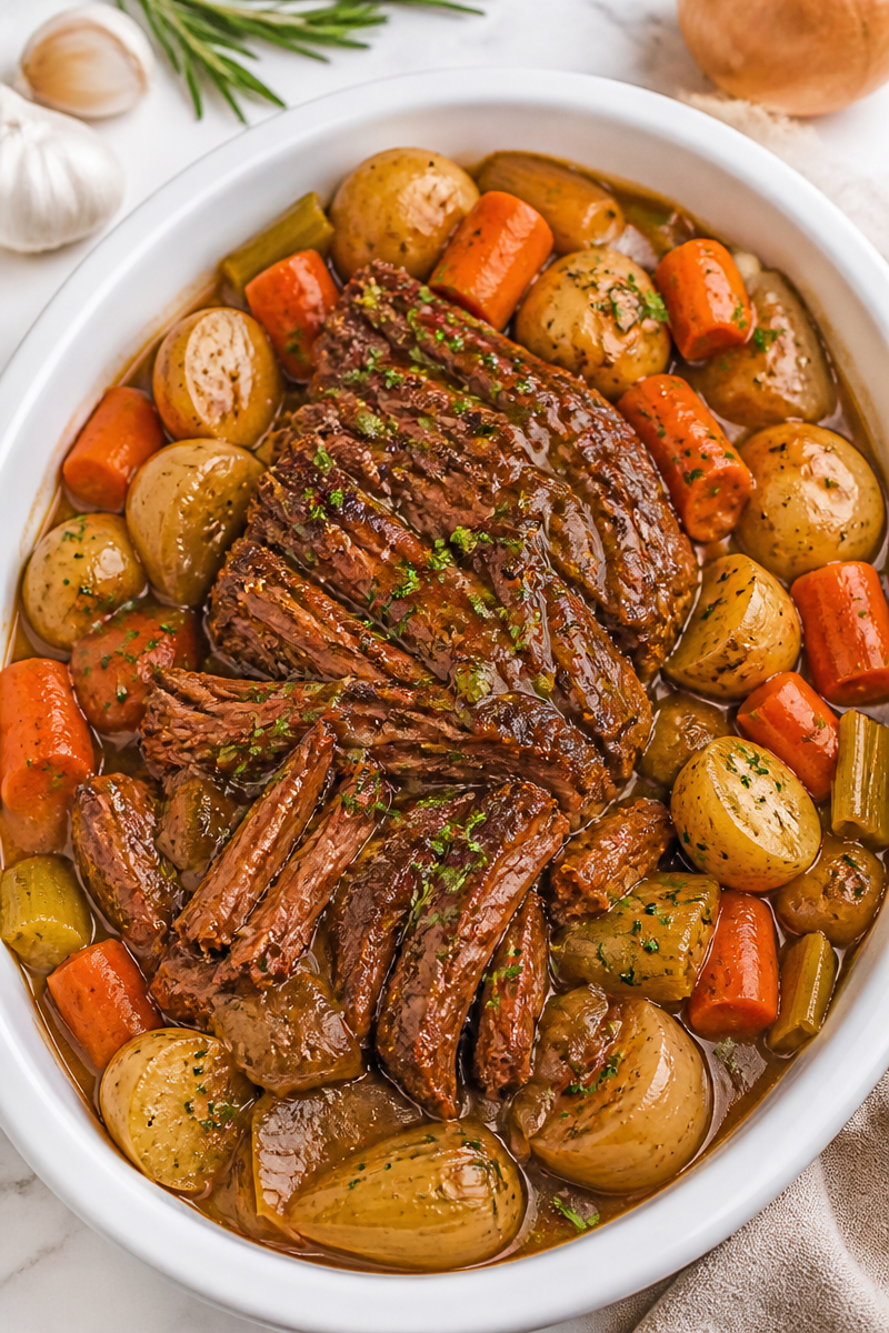 Classic Beef Pot Roast Dinner Classic Beef Pot Roast Dinner