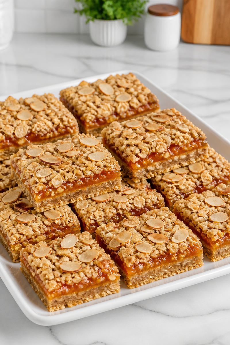 Classic Christmas Apricot Bar Cookie