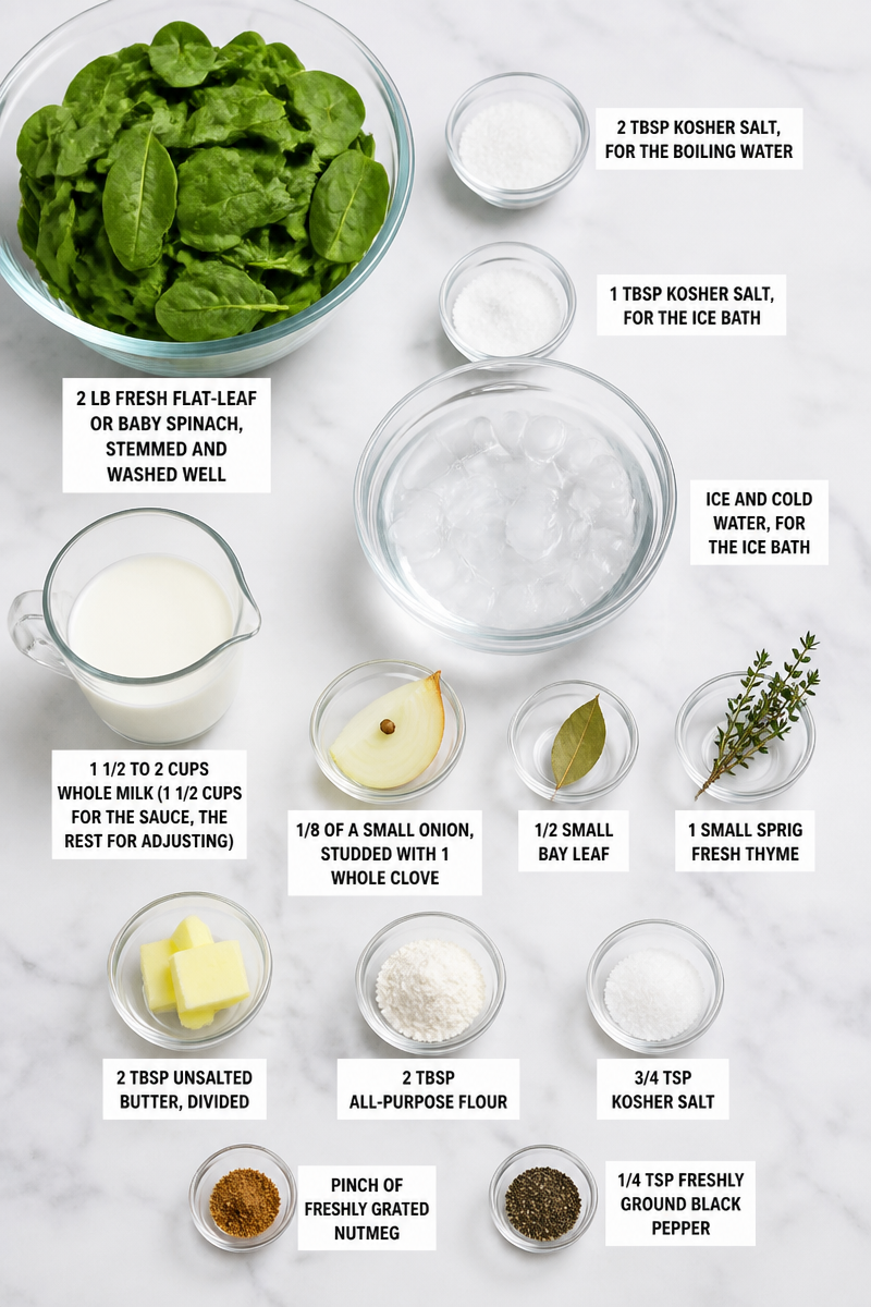 Classic Creamed Spinach Side Dish Classic Creamed Spinach Side Dish