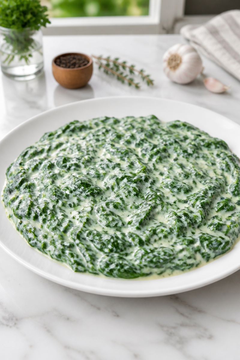 Classic Creamed Spinach Side Dish Classic Creamed Spinach Side Dish